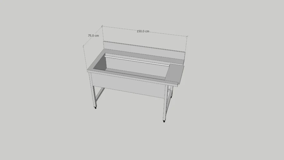 Machine Inlet Table | 3D Warehouse