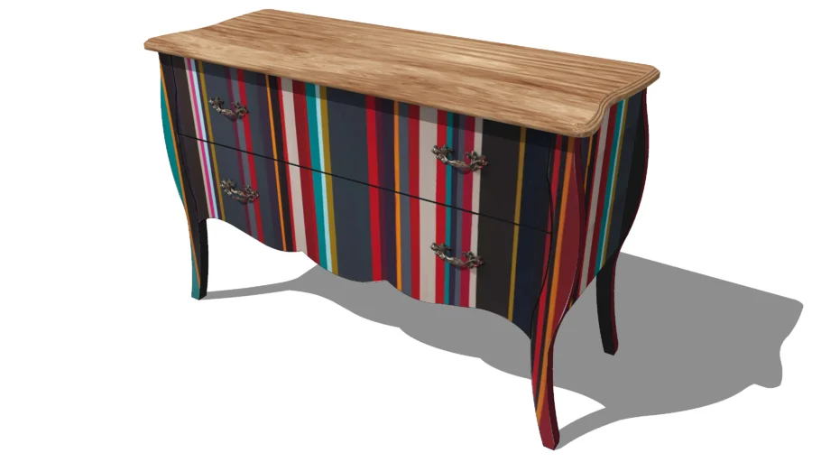 Néon, la commode Maisons du monde. Rèf: 115.887 Prix: 390 €