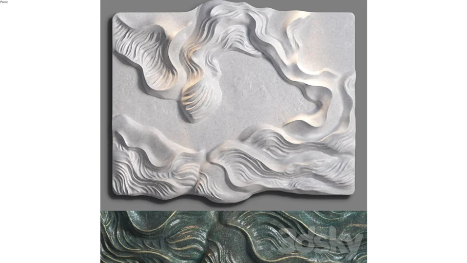 Wall-art Sculpture  3dsky