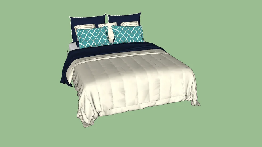 CAMA AZUL