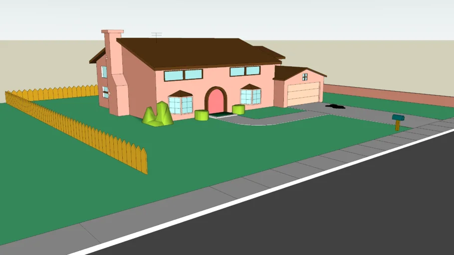Simpsons House | 3D Warehouse