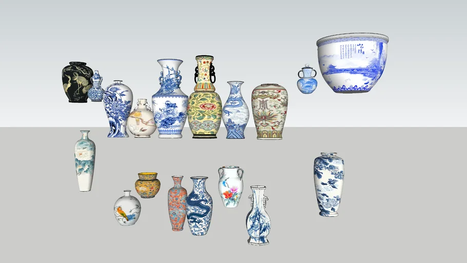 decor bình gốm sứ