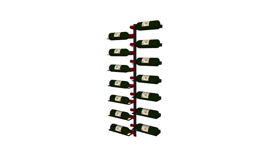 RTM14 wall-mounted wine rack - La Vieille Garde
