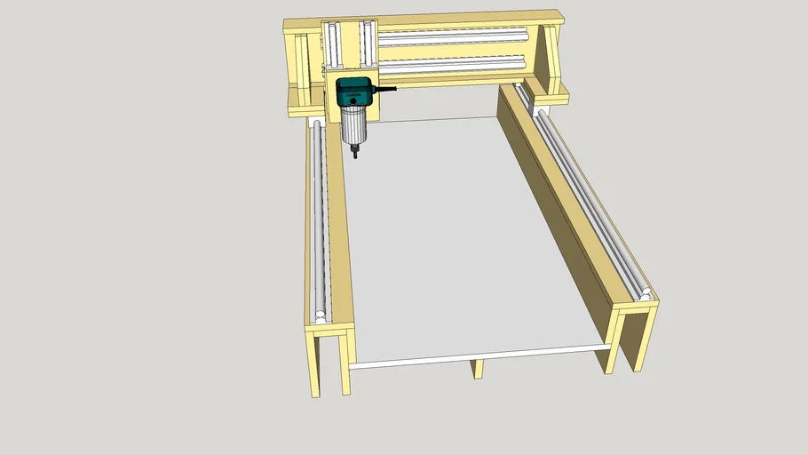 CNC router | 3D Warehouse