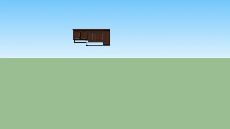 kitchen set sketchup 2016