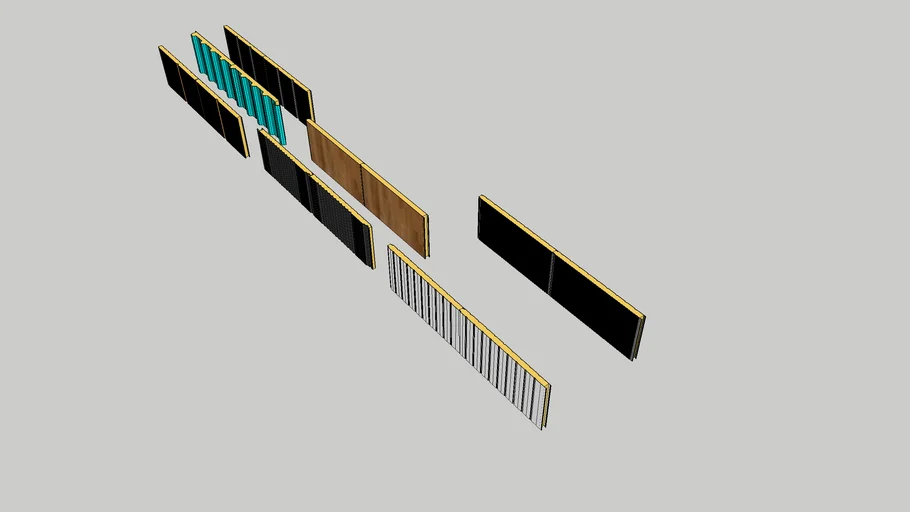 Sandwich panel 7 design