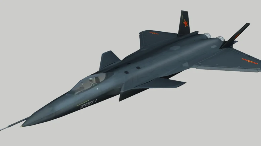 歼-20战斗机 PLAAF J-20 FIGHTER