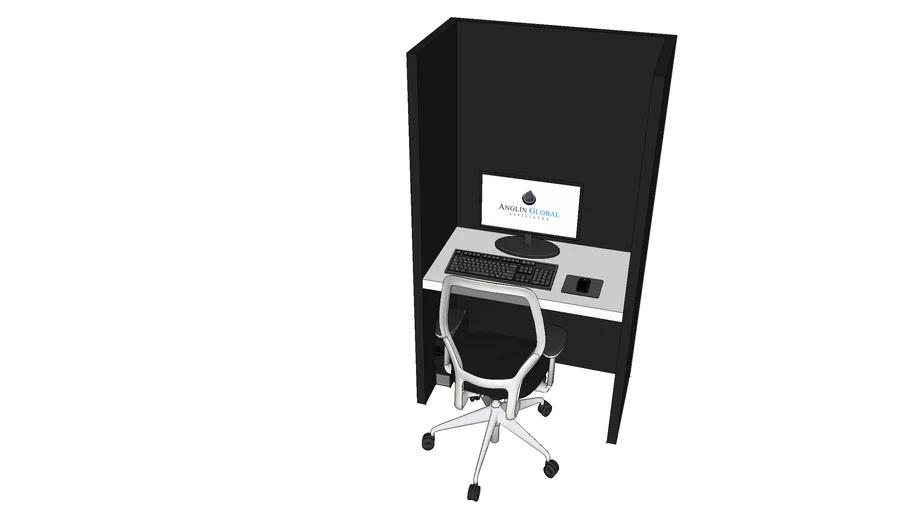 Cubicle with Partitions