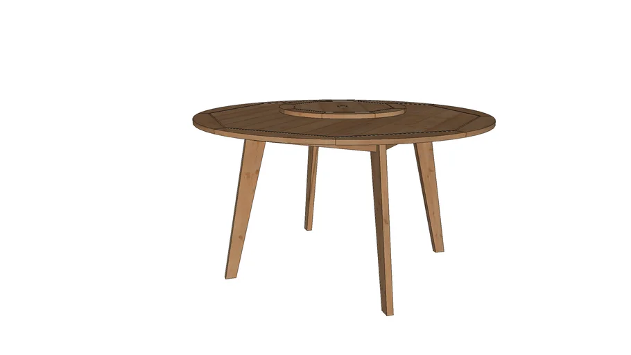 Mesa Lagoa 140 cm _ Lagoa table - Tok&Stok
