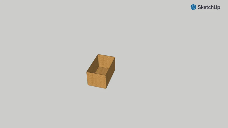 paper box | 3D Warehouse