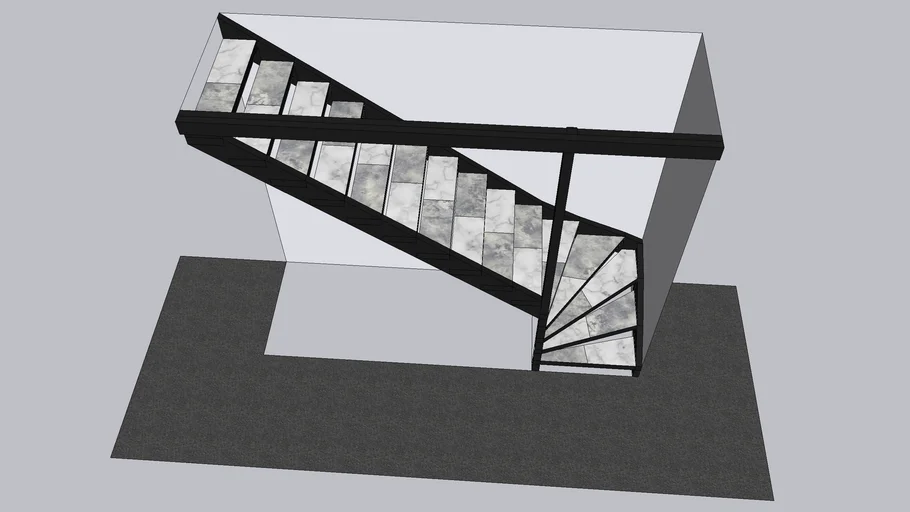 escalera metalica