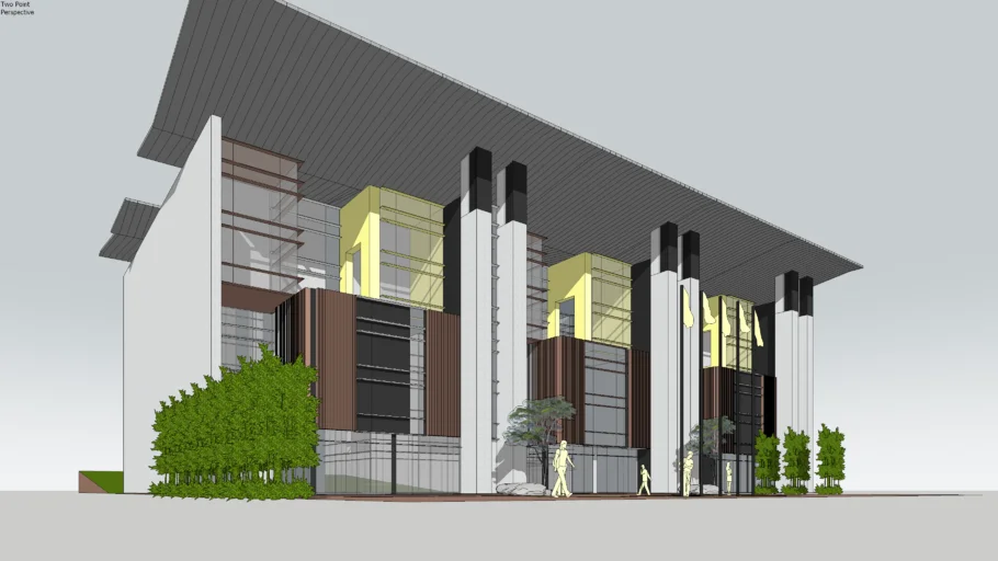 modern government building