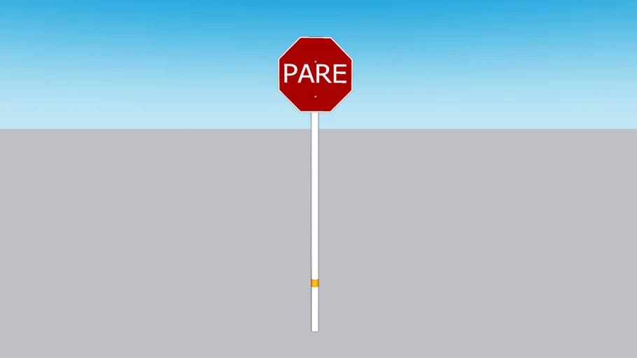PARE SEÑALIZACION
