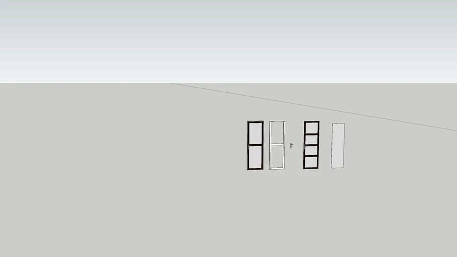 Aluminum Bathroom Doors