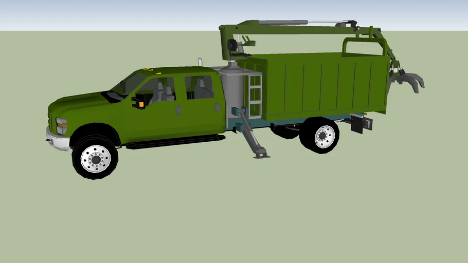 F-550 Tree Service truck