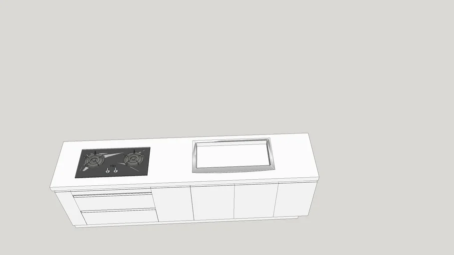 廚具(W240 H85 D 60)  