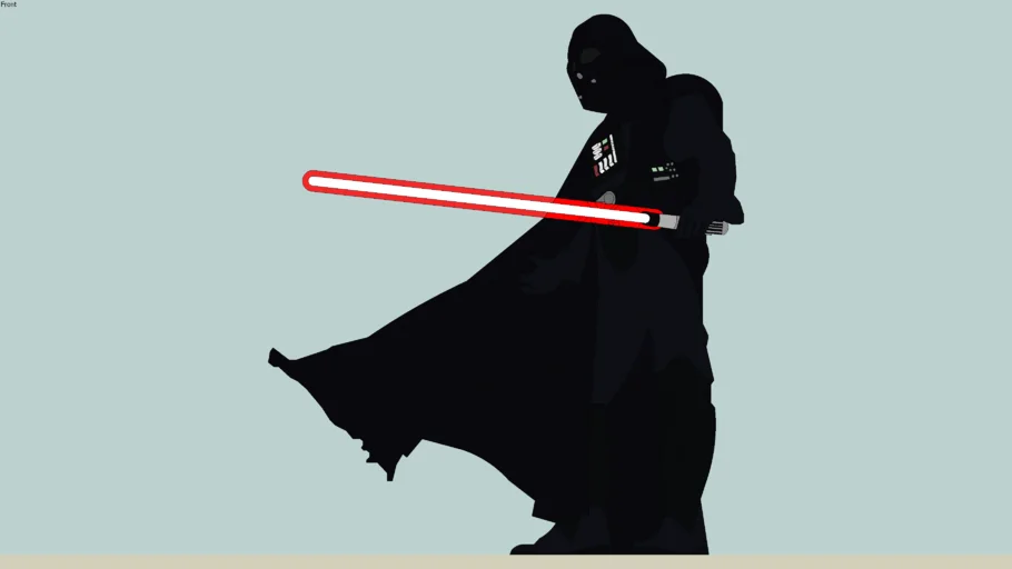 2D Darth Vader