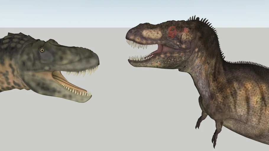 tarbosaurus vs tyrannosaurus rex