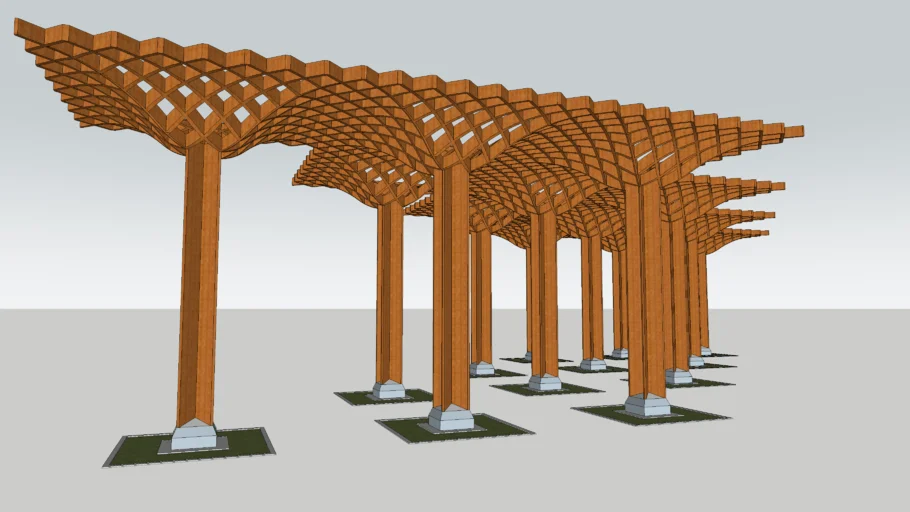 trellis shade