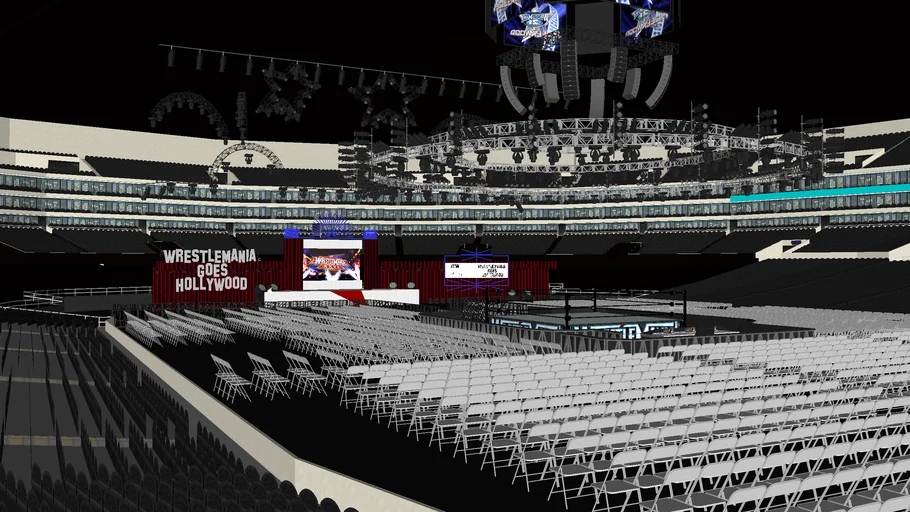 WrestleMania 21 Full Arena