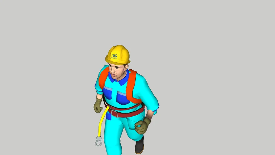 BMB Worker with Body Harness