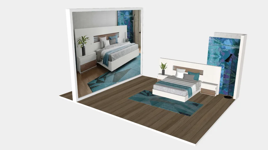 Simple Master Bedroom - Habitacion Principal Simple