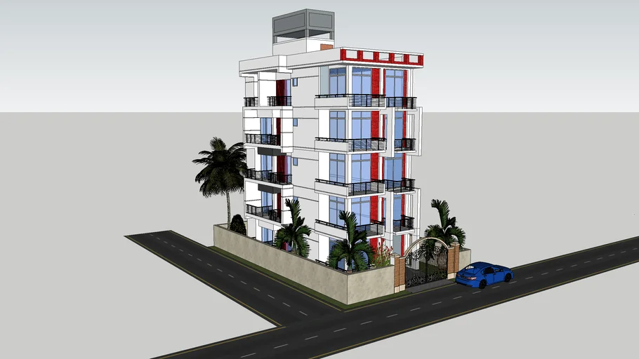 5 storey building