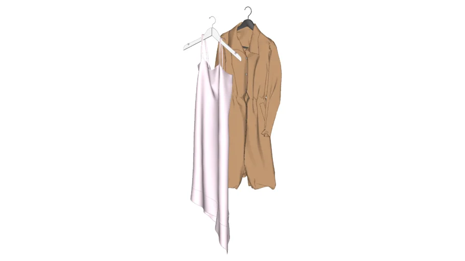 Roupas- Vestido e Parka