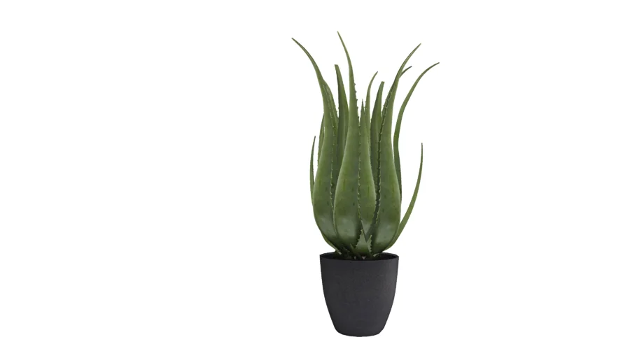 60724 Deco Plant Aloe 69cm