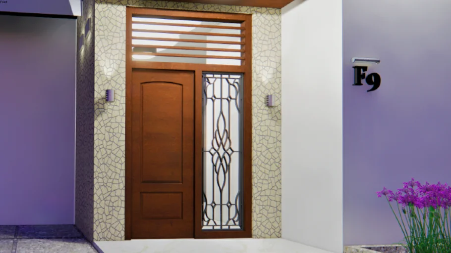 front door with wind plus louvers 2017.