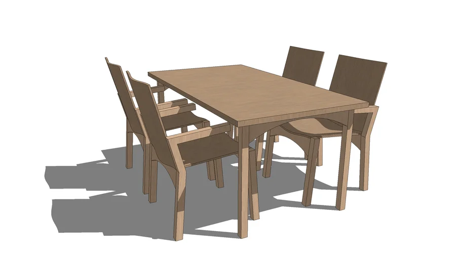 Dining table set