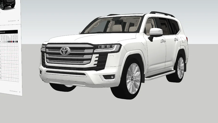 2023 Toyota Land Cruiser Sahara ZX