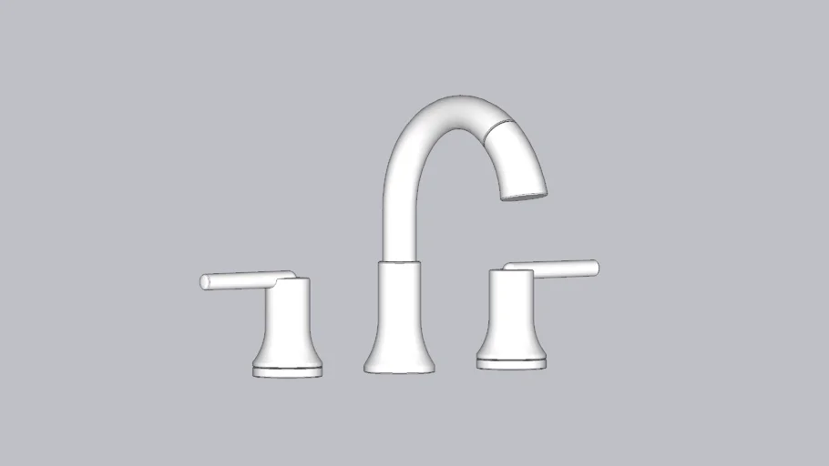 TRINSIC® Two Handle Widespread Pull Down Bathroom Faucet - 3559-PD-DST