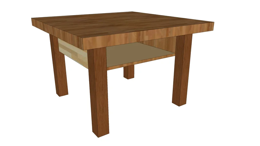 Single Wood Table