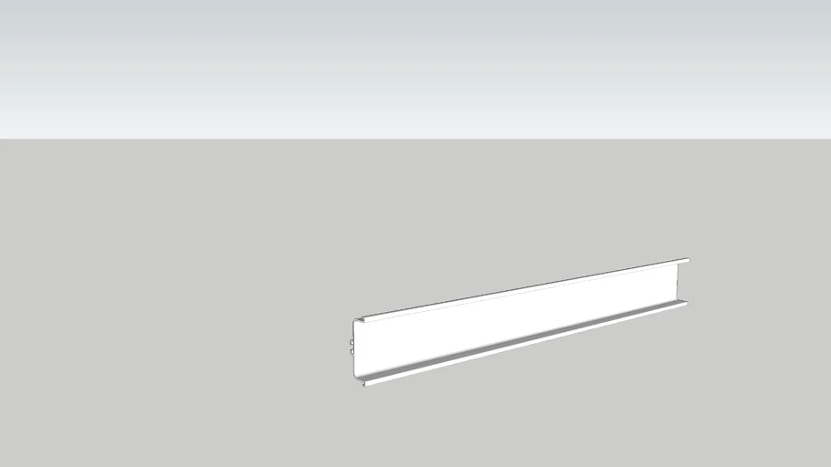 Perfil de Aluminio GOLA “C” Horizontal