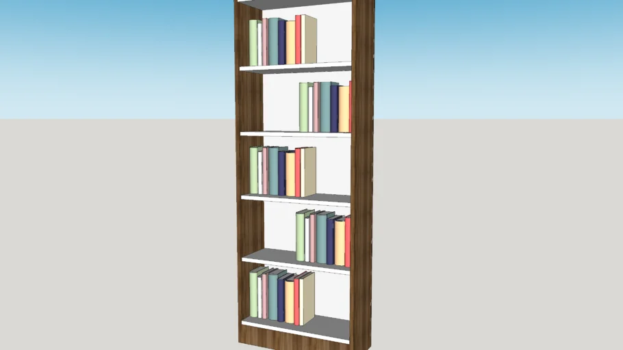 5 Shelf Bookcase