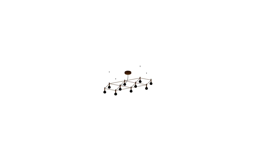 BONALDO Sofi 10 lamp suspended light fixture