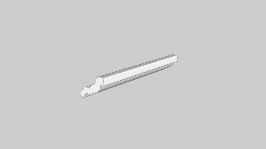 Azek 3.5in Bed Moulding AZM-28