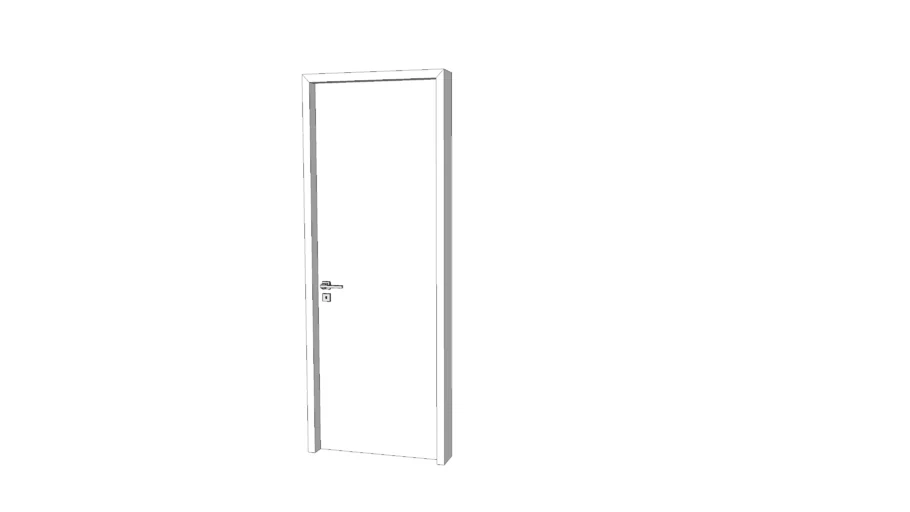 Porta Branca de 2,10 x 0,80