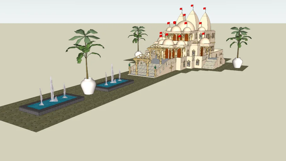 BAPS traditional mandir