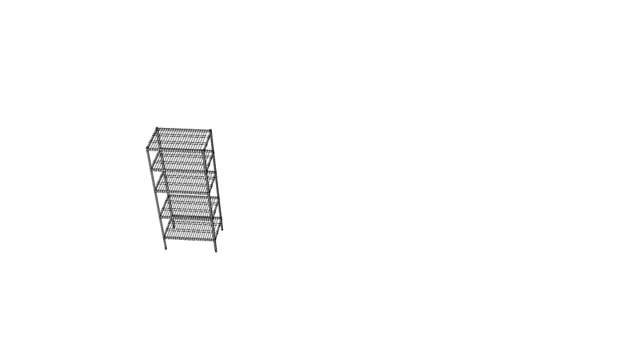 3' Wire Shelf | 3D Warehouse