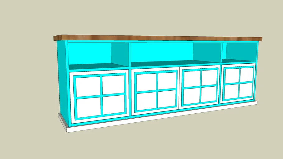 Apothecary Media Console