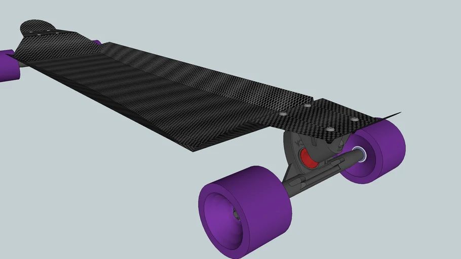 carbon Fiber Longboard