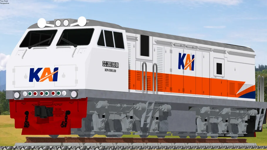 Lokomotif CC 203 (GE U20C)