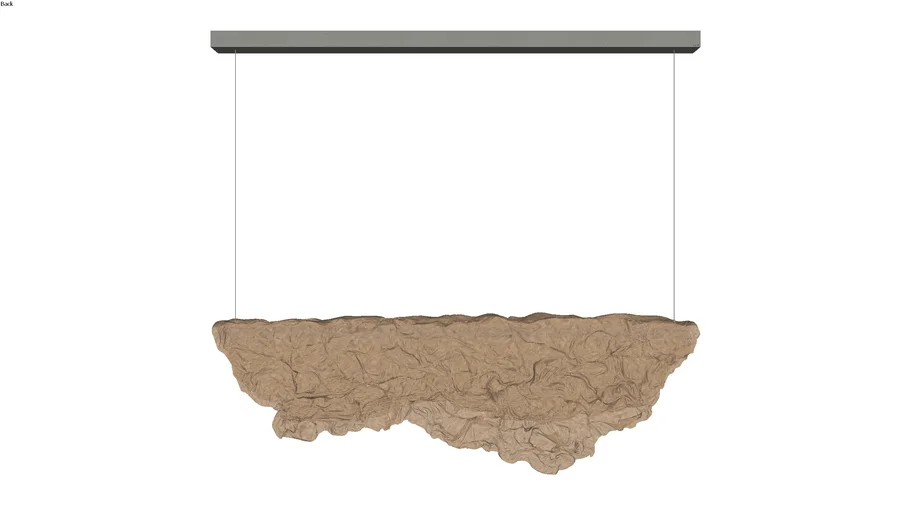 Chandelier MIST gold 120 cm LGH1010