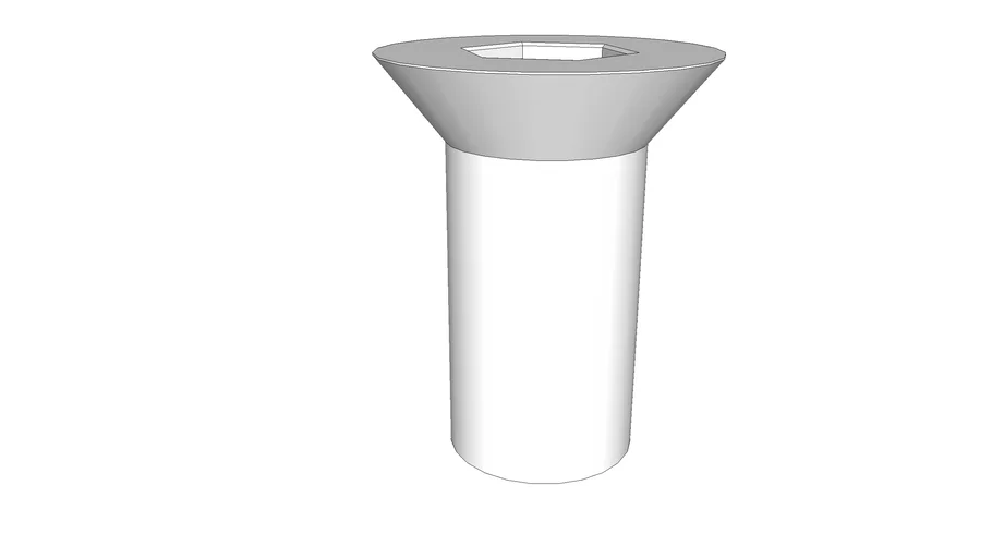 Barrel Nut M10 25Long, Stainless Steel
