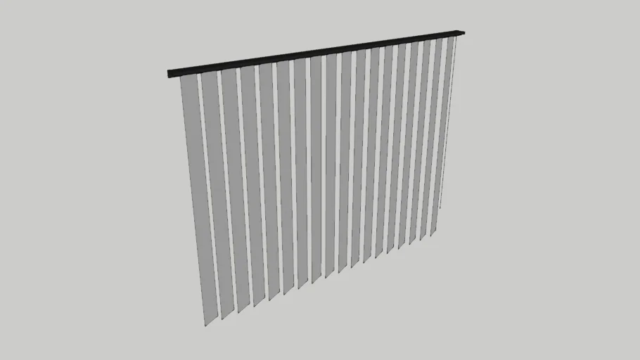 Tirai Kanvas - Canvas Blinds - d210 adjustable bl
