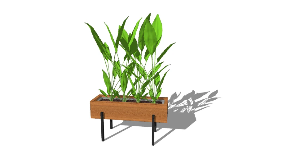 Modern indoor planter