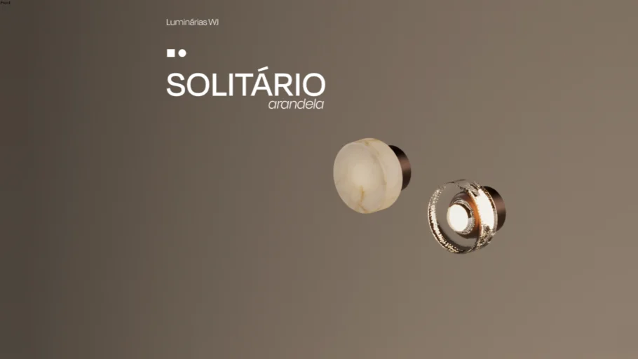 SOLITÁRIO ARANDELA - WJ