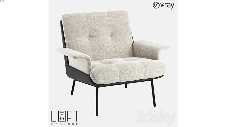 Daiki Armchair MINOTTI 3DSKY